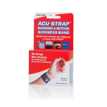 Acu-Life Acu-Strap Βραχιόλι Ναυτίας X 2Τμχ