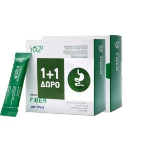 Lactotune Fiber 3 gr X 14 Sachets 1+1 Δώρο