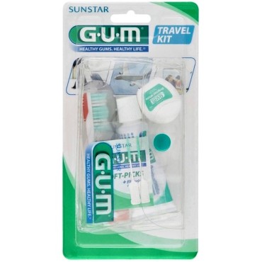 Gum 156 Travel Kit Κόκκινο