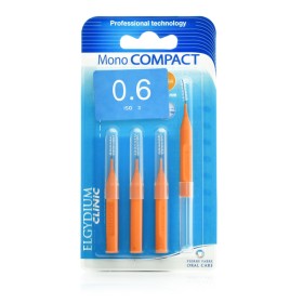 Elgydium Mono Compact 0,6 Orange x 4 Τμχ