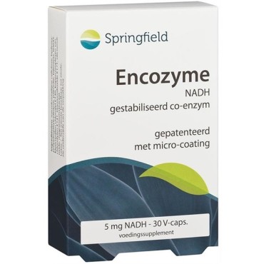 Springfield Encozyme 5mg NADH x 30 Vcaps
