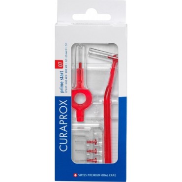 Curaprox Cps Prime Start 0,7 Interdental Brushes x 5 Τμχ + 2 Λαβές