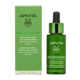 Apivita Bee Radiant Ορός Ενεργοποίησης Λάμψης Για Ξεκούραστη Όψη Με Λευκή Παιώνια Καί Πρόπολη 30ml