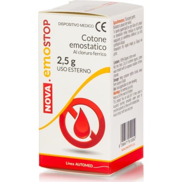 Nova Emostop Αιμοστατικό Βαμβάκι 2,5g