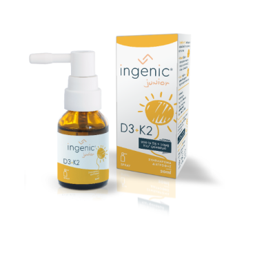 Ingenic Junior D3 + K2 Spray 20ml