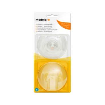 Medela Nipple Shields Silic. 200.1626 Small 2 Τμχ