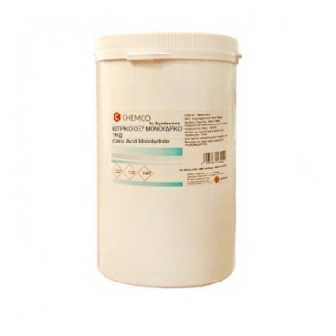 Chemco Citric Acid Κιτρικό Οξύ Μονοϋδρικό 1000gr