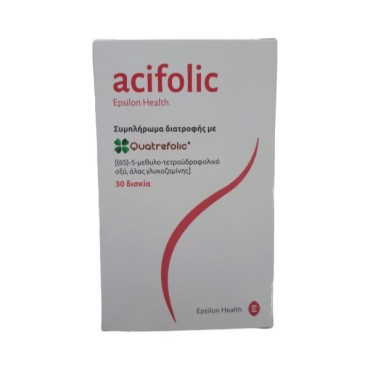 Epsilon Health Acifolic 30 Tabls