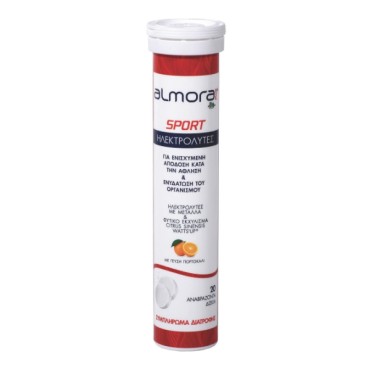 Almora Plus Sport Electrolytes 20 Eff.Tabls