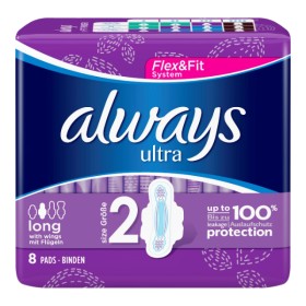 Always Ultra Long με Φτερά 8 Τεμ