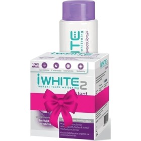 Iwhite 2 Instant X 10 Μασελάκια + Δώρο Mouthwash 500 ml