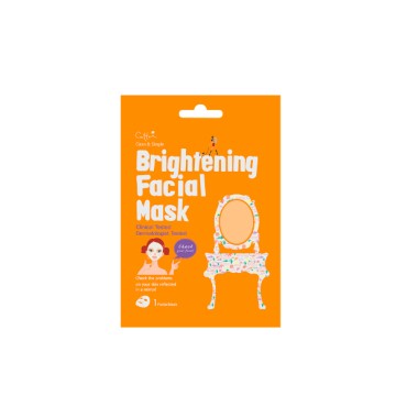 Cettua Clean & Simple Brightening Facial Mask 1Τεμ