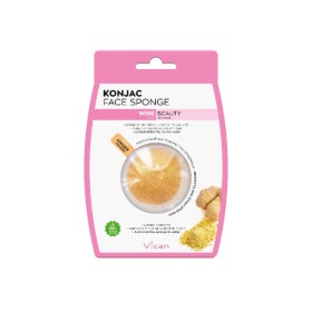 Vican Wise Beauty Konjac Face Sponge Ginger 1Τεμ