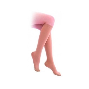 Adco Κάλτσα Κάτω Γόνατος Class I 07160 (15-20mmHg) Beige Large 1Τεμ