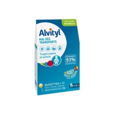 Alvityl Γλυφιτζούρι Ναυτίας Παιδικό x 10τμχ