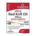 Vitabiotics Ultra Krill Oil 500mg 30 κάψουλες