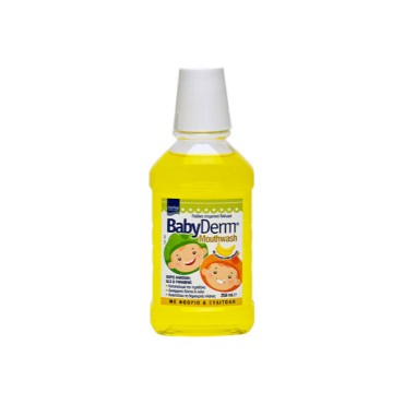 Intermed Babyderm Mouthwash Μπανάνα 250ml