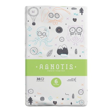 Agnotis Βρεφικές Πάνες No6 (16-30 kg) 36Τεμ