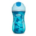 Chicco Sport Cup Με Καλαμάκι 14+ Blue Camo 266 ml  (06991.20)