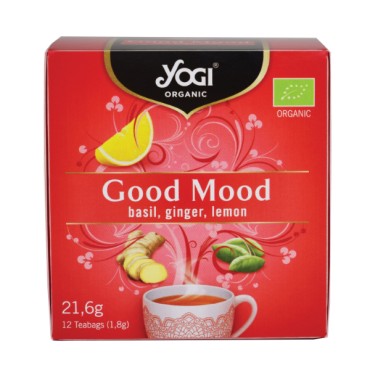 Yogi Tea Organic Good Mood 12 Teabags 24gr