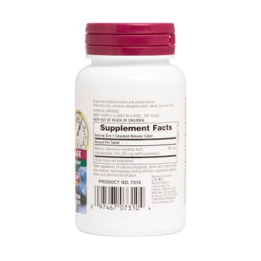 Nature's Plus Herbal Actives Bilberry Extended Release 100mg 30Tabs