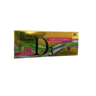 Medichrom Bio Extra Delta Vitamin D3 1200iu 60 Tabs