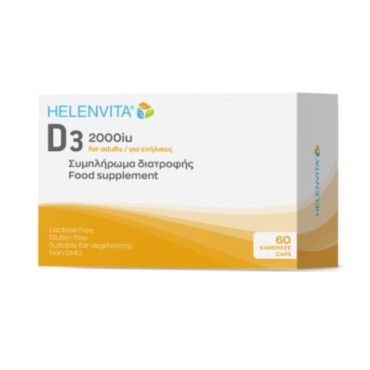 Helenvita D3 2000iu x 60Caps