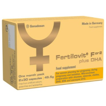 Fertilovit For 2 Plus DHA 2 x 30 κάψουλες