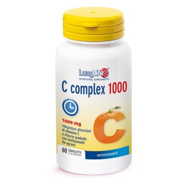 Longlife C Complex 1000 T/R x 60 Caps
