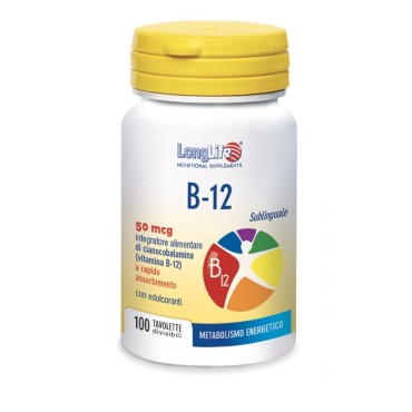 Longlife B12 50mcg x 100 Tabs
