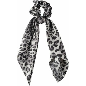 Medisei Γκρι Λεοπάρ Λαστιχάκι Μαλλιών Mε Mαντήλι