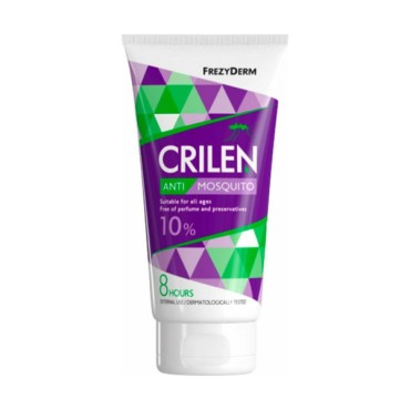 Frezyderm Crilen Anti Mosquito 10% Άοσμο Εντομοαπωθητικό Γαλάκτωμα 150ml