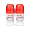 Perky Sensitive Silk Deodorant Roll On 50ml 1+1 Δώρο