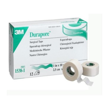 3M Durapore Ταινία 2,5cm X 9,14m.