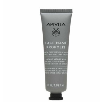 Apivita Face Mask Propolis Μαύρη Μάσκα Προσώπου 50ml