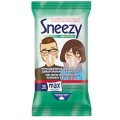 Μέγα Sneezy Methol Υγρά Μαντηλάκια x 12 Τμχ