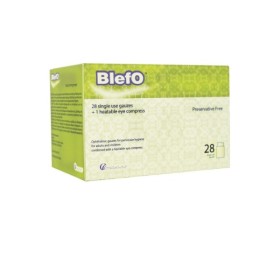 Maxyn Blefo Οφθαλμικές Γάζες Μίας Χρήσης 28τμχ & 1 Θερμαινόμενο Επίθεμα Ματιών 1 Τμχ