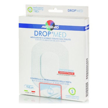 Master Aid Drop Med 10 X 8 cm X 5 Τμχ