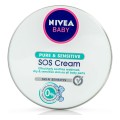 Nivea Baby Pure & Sensitive Sos Κρέμα 150ml