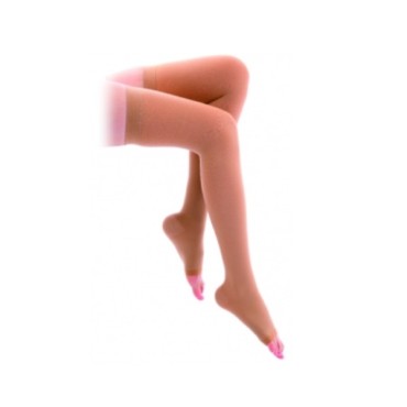 Adco Κάλτσες Ριζομηρίου Class I Aνοικτά Δάκτυλα (15-20mmHg) 07175 Xlarge Beige