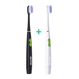 Gum 4100 Activital Sonic Soft Black Limited Edition + Δώρο Gum 4100 Activital Sonic Soft White