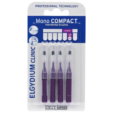 Elgydium Mono Compact 0,8 Purple x 4 Τμχ
