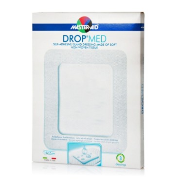 Master Aid Drop Med 15 x 17cm 3τμχ