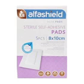 Karabinis Medical Αποστειρωμένο Αυτοκόλλητο Επίθεμα 8 cm x 10 cm 5 Τμχ