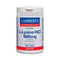 Lamberts L-Lysine HCL 1000mg 120 x Tabs