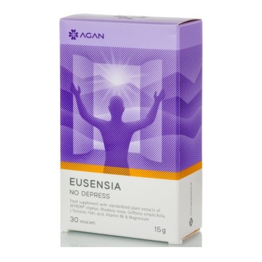 Agan Eusensia No Depress 30 Φυτικές Κάψουλες
