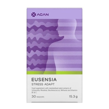 Agan Eusensia Stress Adapt 30 Φυτικές Κάψουλες