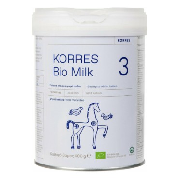 Korres Γάλα σε Σκόνη Bio Milk 3 12m+ 400gr