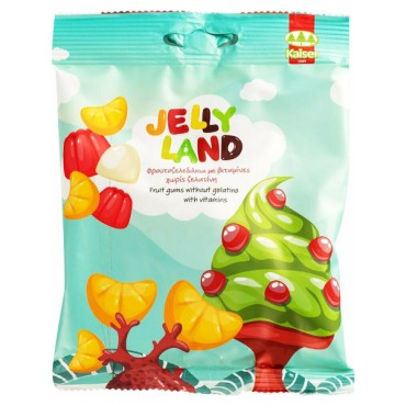 Kaiser Jelly Land Φρουτοζελεδάκια με Βιταμίνες 100gr