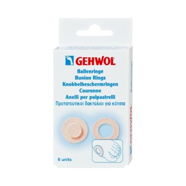 Gehwol Bunion Rings Round 6τμχ